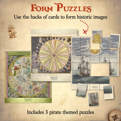 Word Treasures - Pirate Scavenger Hunt Games - Starlux Games