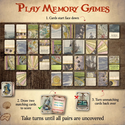 Word Treasures - Pirate Scavenger Hunt Games - Starlux Games