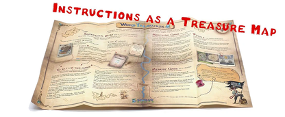 Word Treasures - Pirate Scavenger Hunt Games - Starlux Games