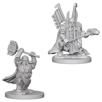 D&D: Nolzur's Marvelous Unpainted Miniatures - Dwarf Paladin - Wave 4