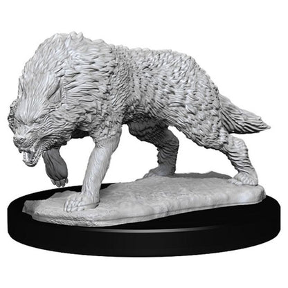 WizKids Unpainted Miniatures - Timber Wolves - Deep Cuts