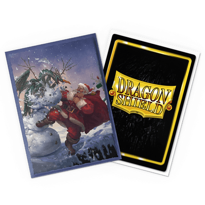 Dragon Shield Card Sleeves - 100 Count - Christmas 2025 Brushed Art