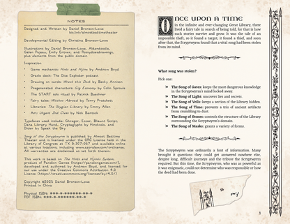 Song of the Scryptwyrm - A Librarian's Apprentice Mystery