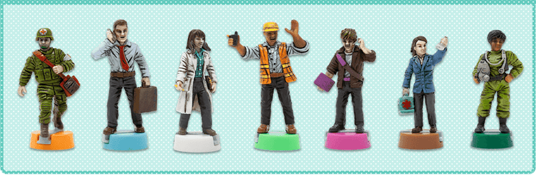 Pandemic: 10th Anniversary Edition - Painted Figures - Z-Man