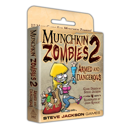 Munchkin Zombies 2 - Armed and Dangerous Card Game Expansion